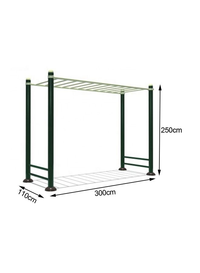 Monkey Bar Horizontal Ladder Outside Exercise Fitness Equipment For Children Outdoor Sports