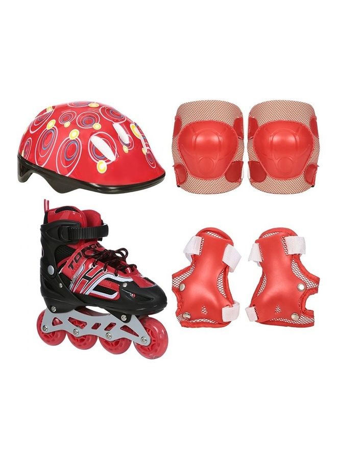 Skate Shoes With Protection Set 65cm