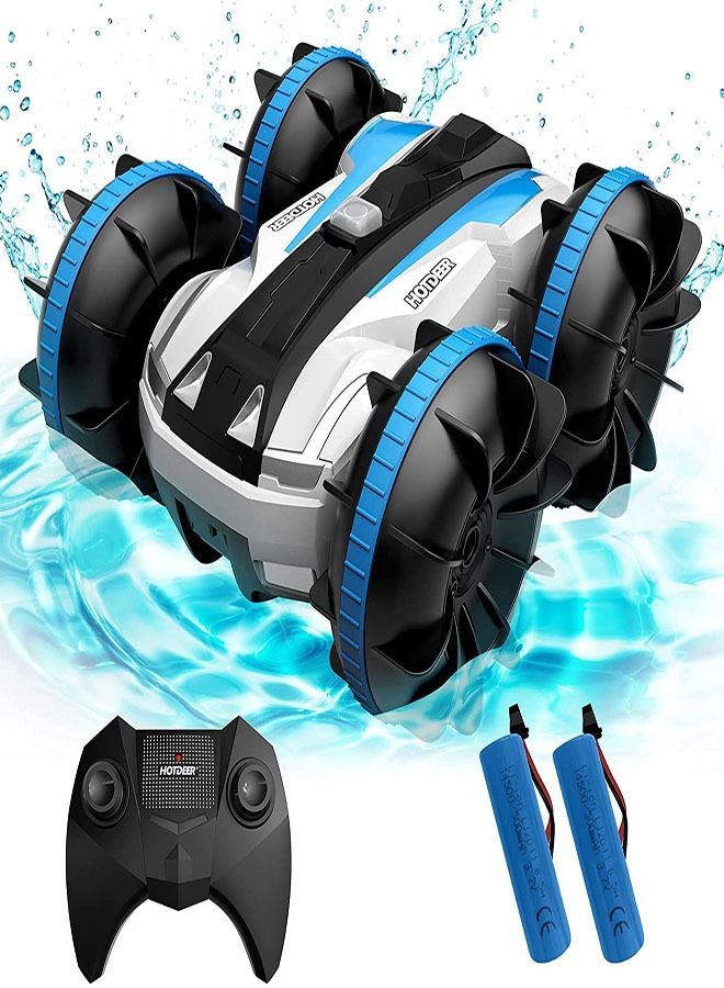 Remote Control Car - Outdoor 2.4GHz Water & Land 2 IN 1 4WD 360°  Amphibious Drift