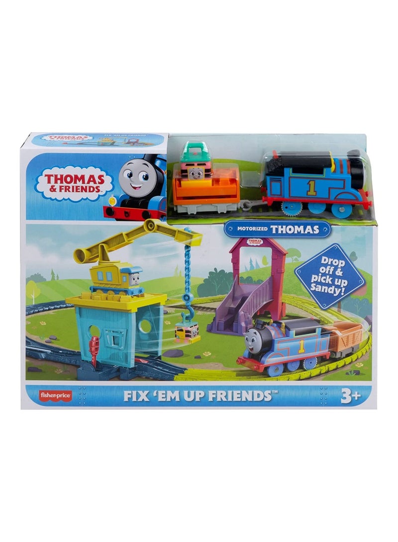 Fix Em Up Friends Train And Track Set