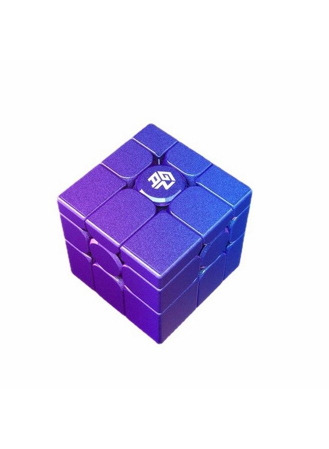 Gan Mirror Cube Uv Coated Speed Cube Purple Gan Mirror Blocks Magnetic Cube Puzzle