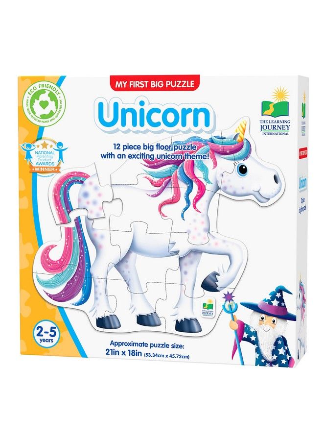 My First Big Floor Puzzle Unicorn Unicorn Puzzle For Kids Toddler Games & Gifts For Boys & Girls Ages 2 Years And Up Award Winning Games And Puzzles