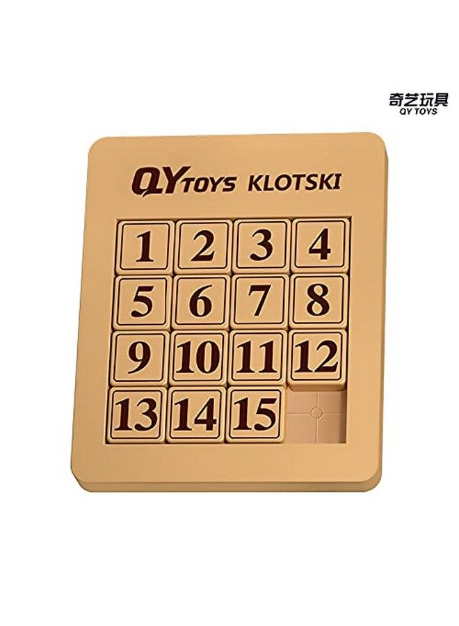 Magnetized Klotski Puzzle Slide Number Puzzle Puzzle Brain Teasers Toy Tangram Jigsaw Intelligence 15 Klotski Puzzle