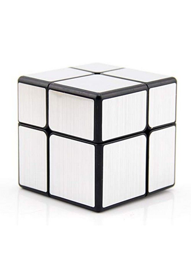 2X2 Mirror Black Body With Silver Magic Cube Mirror Silver Blocks 2X2X2 Speed Cube