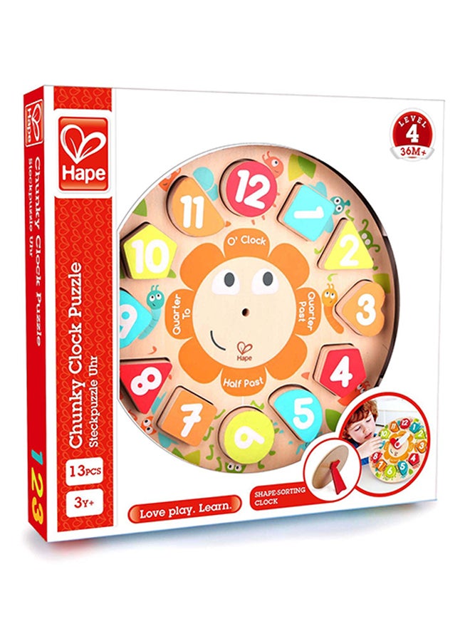 Chunky Clock Puzzle Game