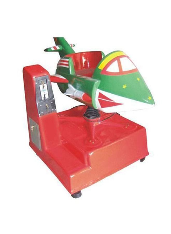 Coin Operated Kids Ride Game Machine Fighter Plane