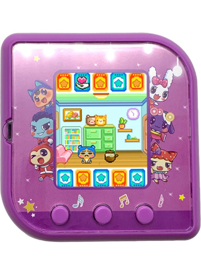 Square Cartoon Electronic Game
