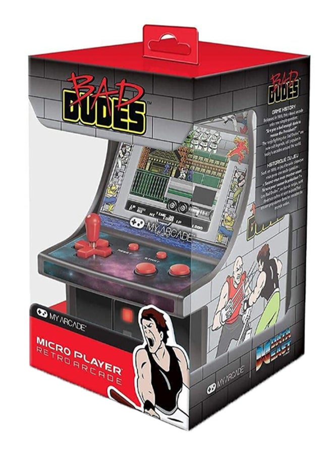 Bad Dudes Retro Micro Player 6.75inch