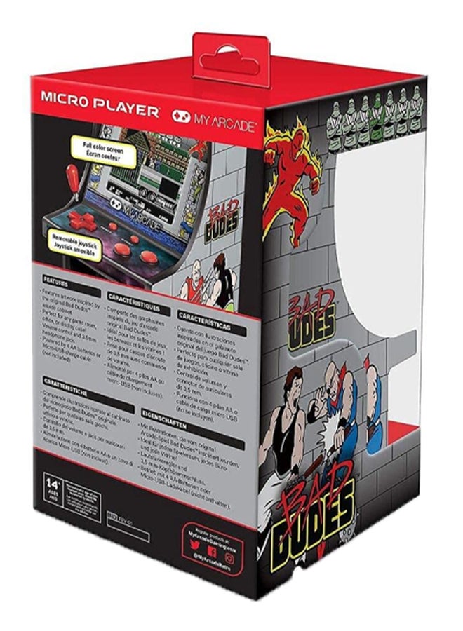 Bad Dudes Retro Micro Player 6.75inch