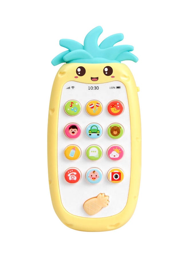 Baby Multifunctional Smartphone Toy - Yellow 15.3 x 3 x 7.2cm