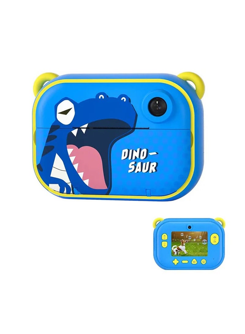Kids Instant Print Digital Camera for HD Color Selfie and Video with Paper