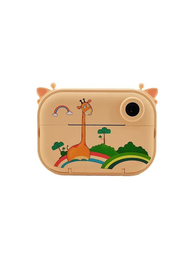 Kids Instant Print Digital Camera for HD Color Selfie and Video with Paper