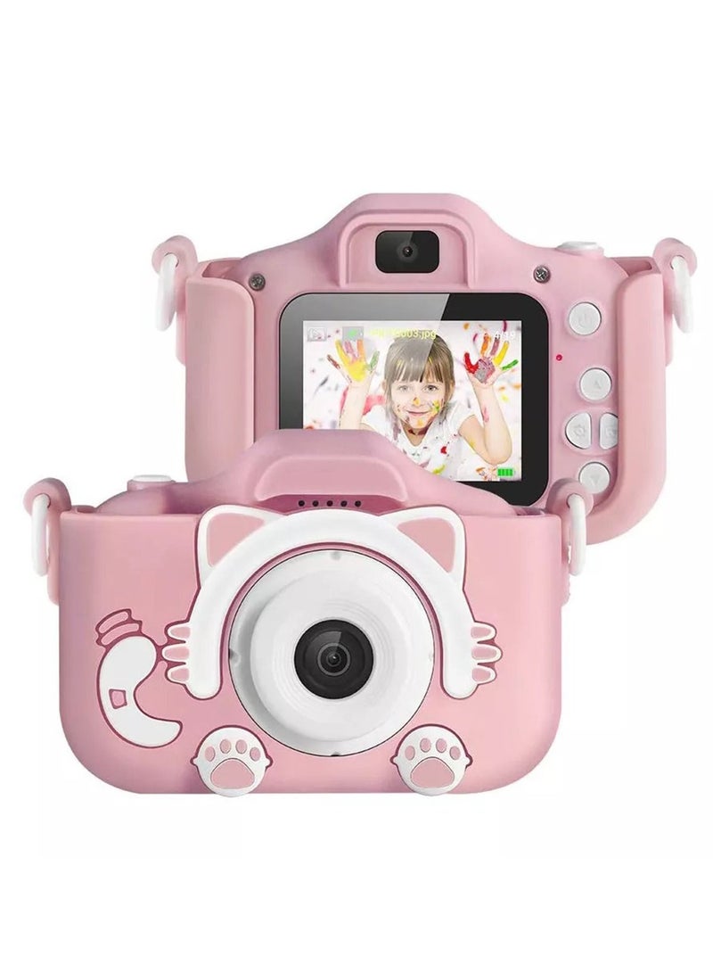 Children Digital Camera Kids Selfie HD Digital Video Cameras SD Card Supported