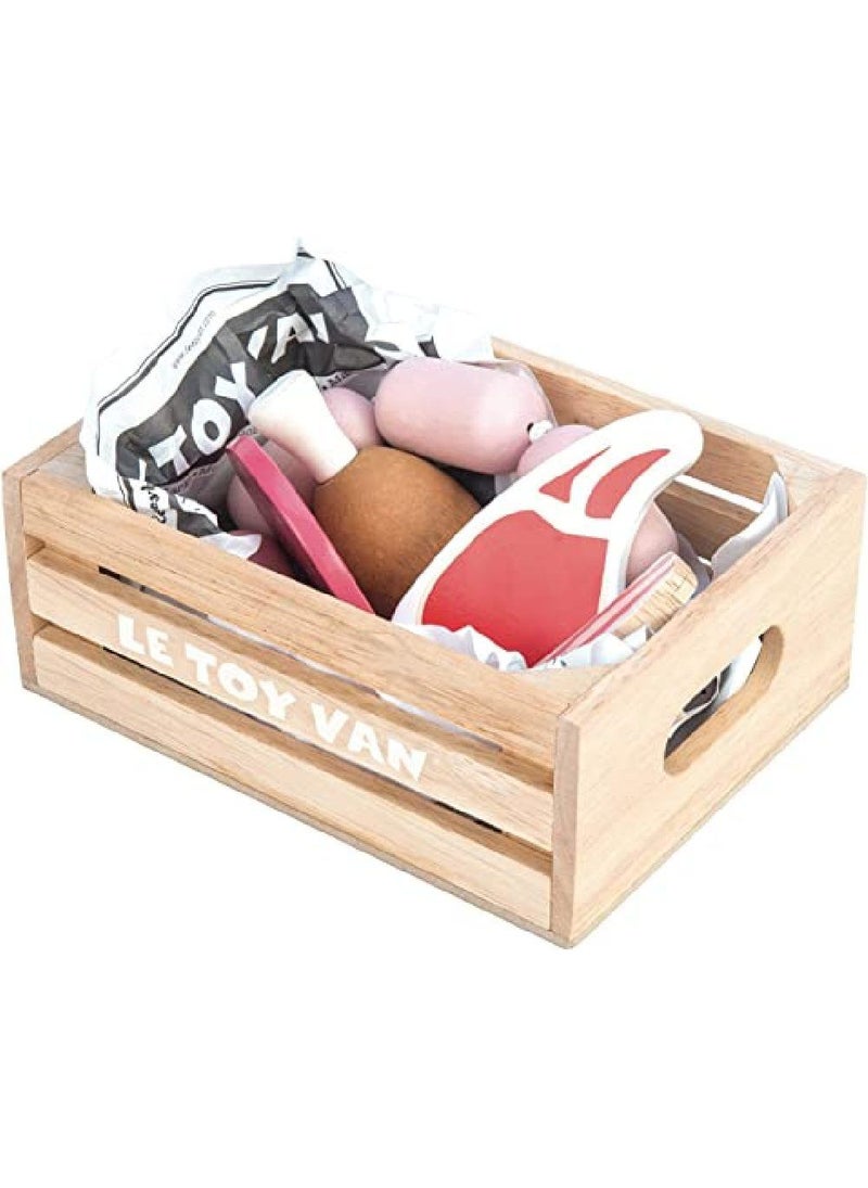 Le Toy Van Market Meat Crate