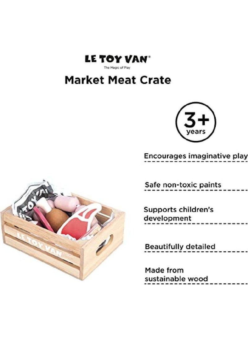 Le Toy Van Market Meat Crate