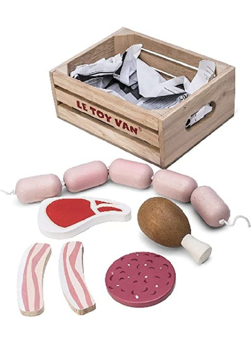 Le Toy Van Market Meat Crate