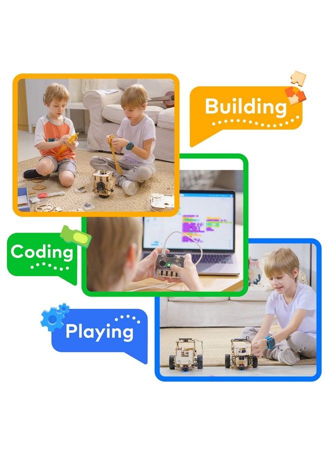 Nextmaker Stem Kit For Kids Ages 810 Educational Coding Kit With Rich Online Learning Resources Stem Toys Science Kit Gift For Kids To Learn Coding Engineering Electronics