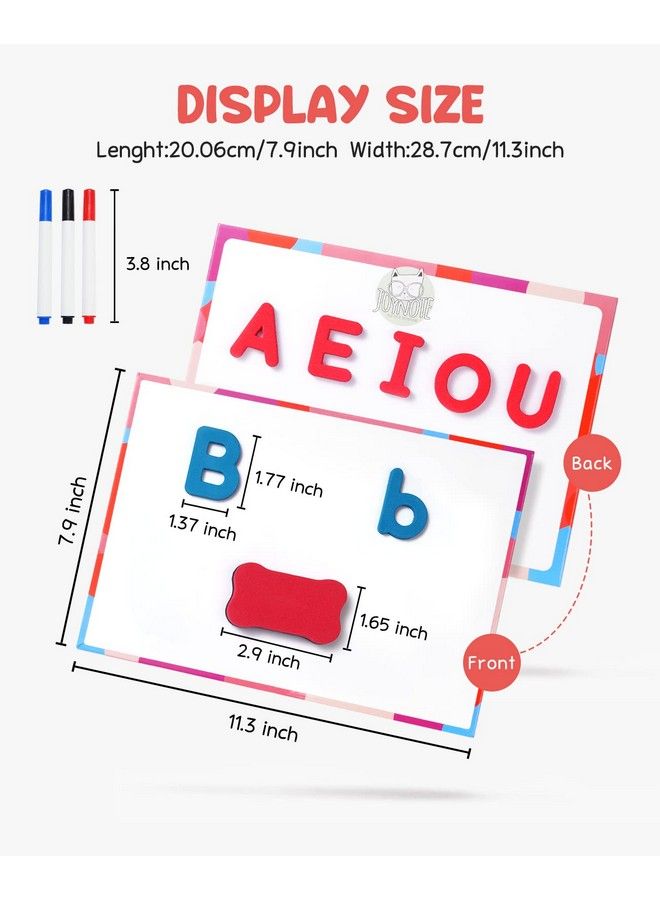 Classroom Magnetic Letters Kit 234 Pcs With Doubleside Magnet Board Foam Alphabet Letters For Kids Spelling And Learning