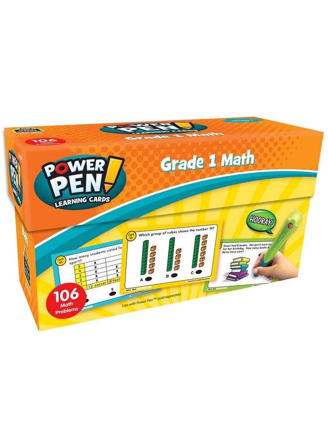 Tcr6011 Power Pen Learning Cards: Math (Gr. 1)