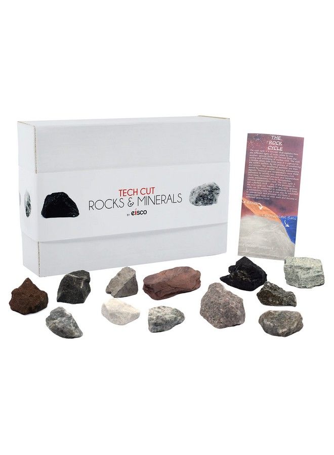 Rock Cycle Kit 12 Pieces Includes Metamorphic Igneous & Sedimentary Rocks 1