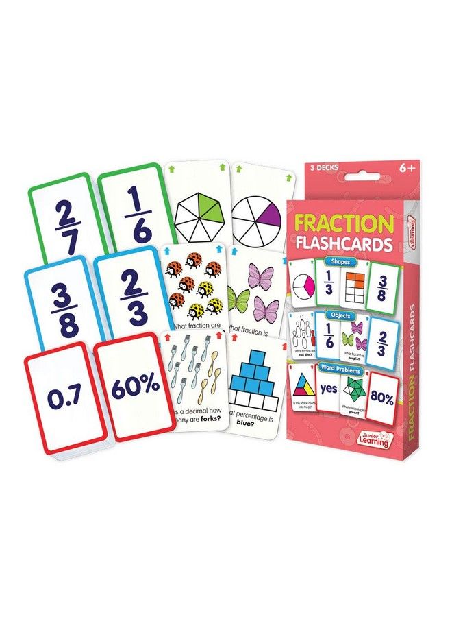 Fraction Flashcards Multi