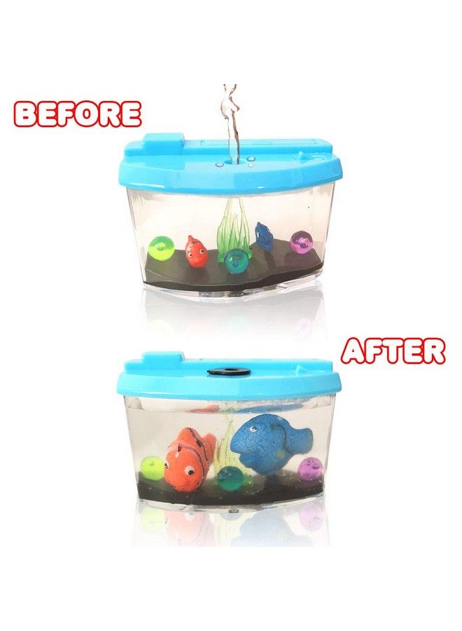 3 Inch Growing Aquarium Toy For Kids Set Of 3 Fish Grow 5X Bigger In Water Fun Expanding Animals Best Gift Idea Birthday Party Favor For Boys And Girls Assorted Neon Colors