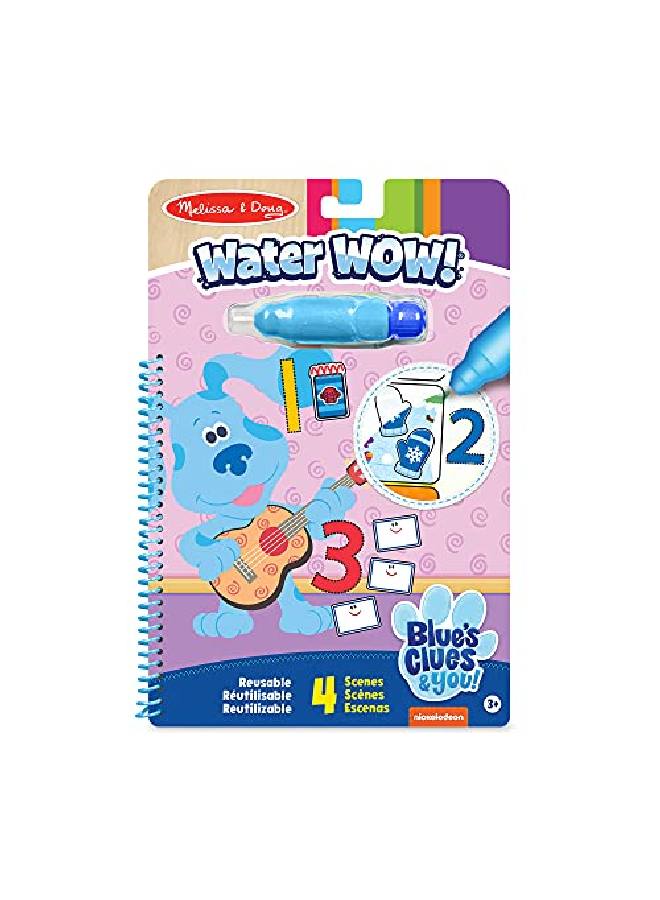 Blues Clues & You Water Wow Counting Water Reveal Travel Activity Pad