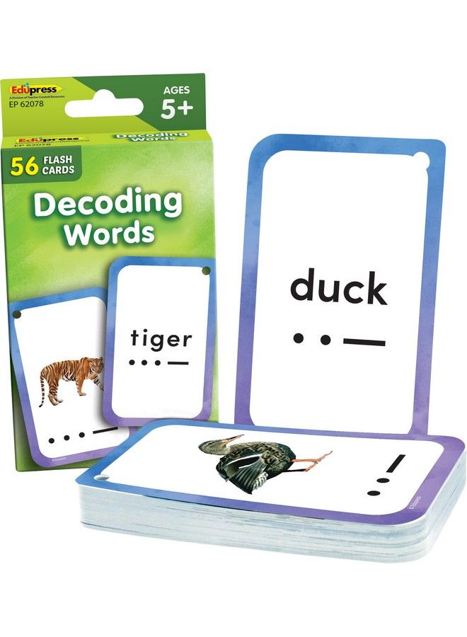 Decoding Words Flash Cards (Ep62078)
