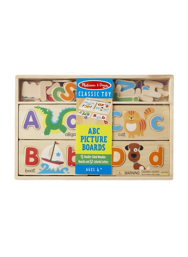 Classic Toy ABC Picture Board