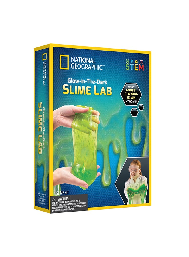 Glow In The Dark Slime Lab 18.4x6x25.4cm
