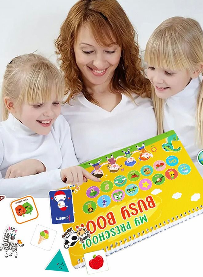 Children's Busy Books, Preschool Montessori Toys For Toddlers, Autism Sensory Education Toys, Activity Binders, Quiet Books, Early Education Toys To Develop Fine Motor Skills