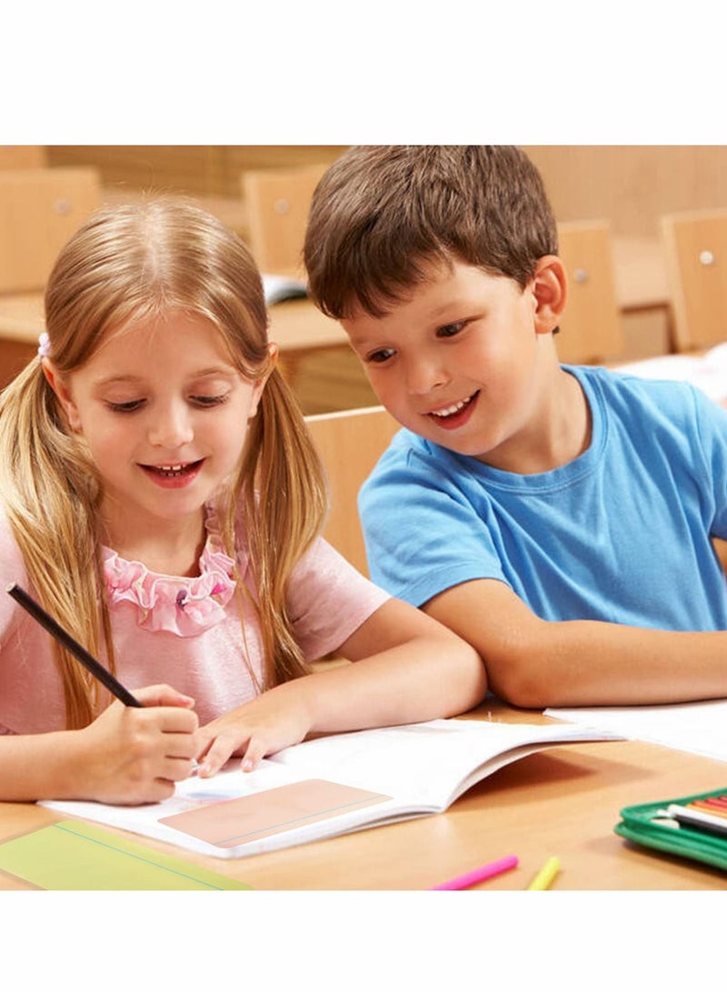 Guided Reading Strips, 8 Pcs Dyslexia Overlay Ruler, Coloured Overlays Ruler Highlight Strips Tracking Rulers for Dyslexia, ADHD and to Reduce Visual Stress