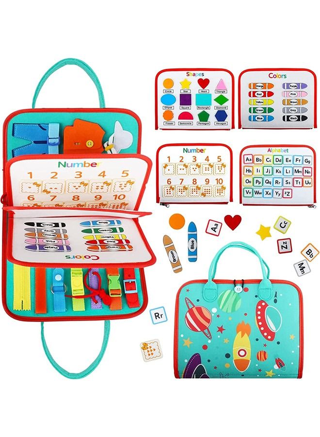 Travel Educational Toys Learning Basic Dress Skills Sensory Toys