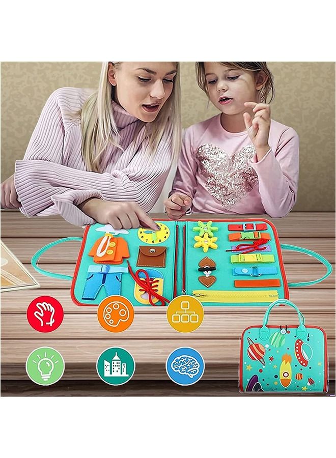 Travel Educational Toys Learning Basic Dress Skills Sensory Toys