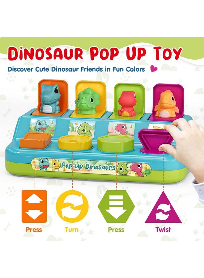 Pop Up Toy Baby Pop Up Toys For Toddlers 13 Educational Baby Toys 1218 Months Baby Toys For 1 Year Old Early Developmental Cause And Effect Pop Up Animals Toy For Babies 12 To 24 Months