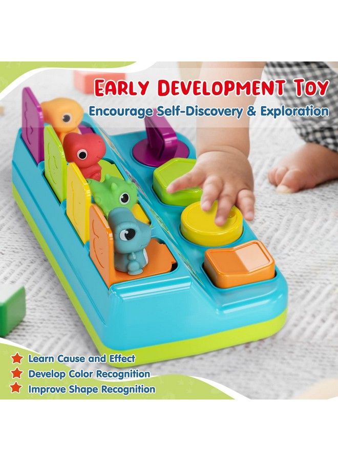 Pop Up Toy Baby Pop Up Toys For Toddlers 13 Educational Baby Toys 1218 Months Baby Toys For 1 Year Old Early Developmental Cause And Effect Pop Up Animals Toy For Babies 12 To 24 Months