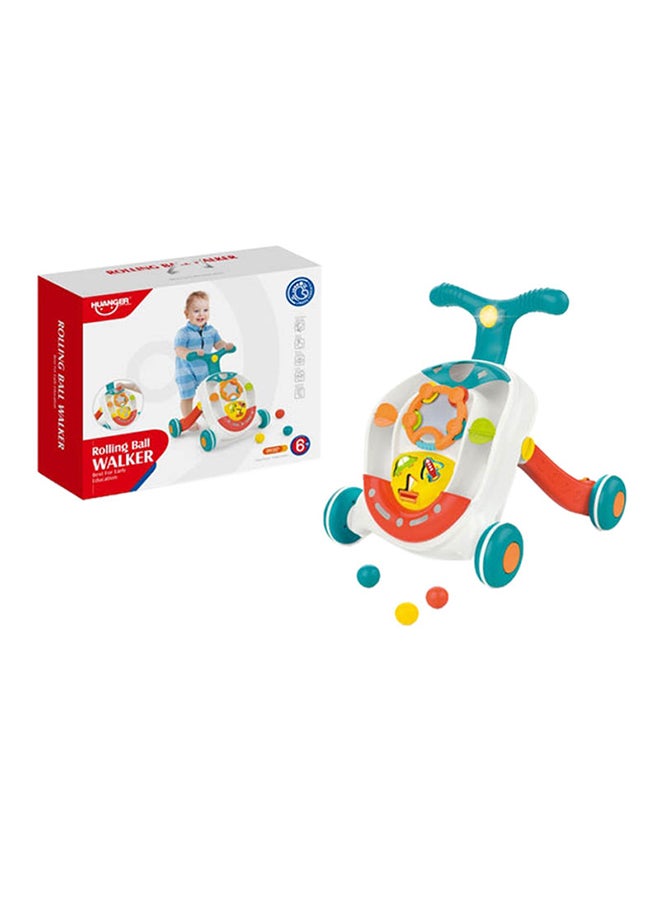 Baby Rolling Ball Walker With Light And Music Set 2AA Batteries Required 45.5x42.5x45cm