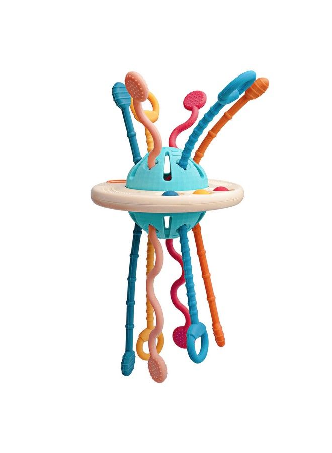 Baby Sensory Toys Montessori Pull String Learning Ropes With Simple Bubble &Sliding Balls For Motor Skills,Tactile Stimulation,Infants Toddlers Boys Girls 18+ Months Old