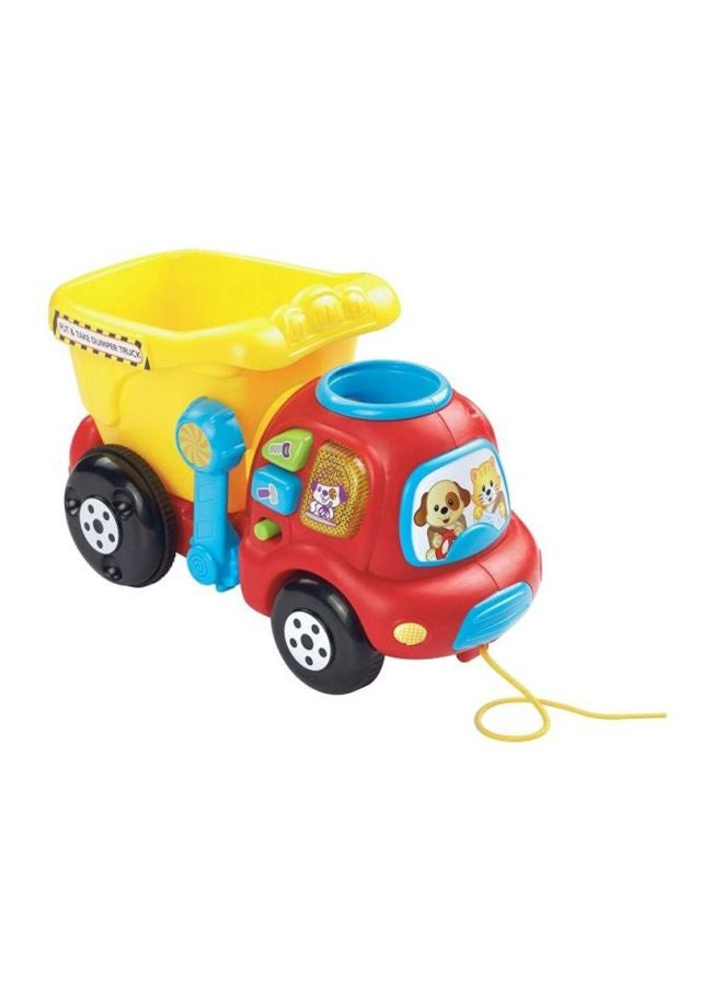 Put And Take Dumper Truck 19.2x25.1cm