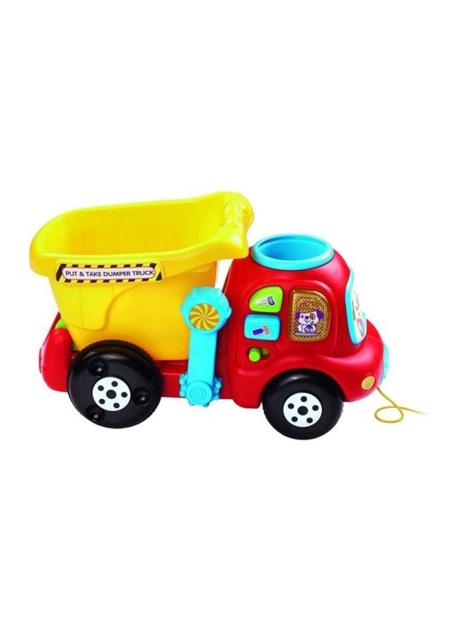 Put And Take Dumper Truck 19.2x25.1cm