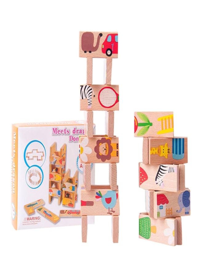28-Piece Blocks Toy Set 113.5x13.5x3.5cm