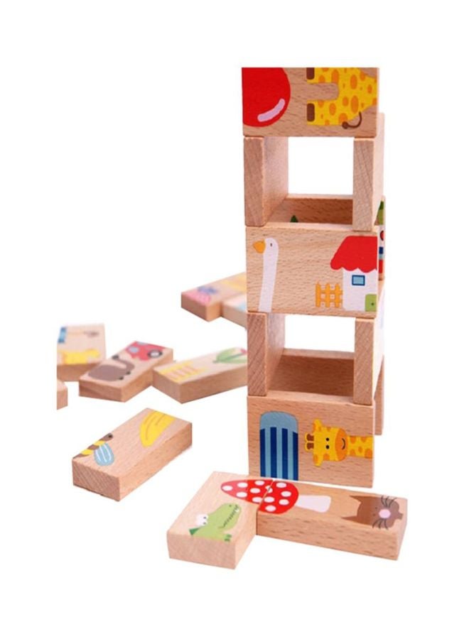 28-Piece Blocks Toy Set 113.5x13.5x3.5cm
