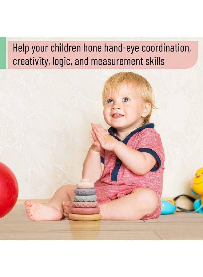 Stacking Rings Toy 6 Pcs Stacking Toys Stacking Rings Baby Stacking Toys Stacking Rings Baby Toy Baby Stacking Rings Ring Stacker Baby Toy Baby Toy Rings Ring Toys For Baby