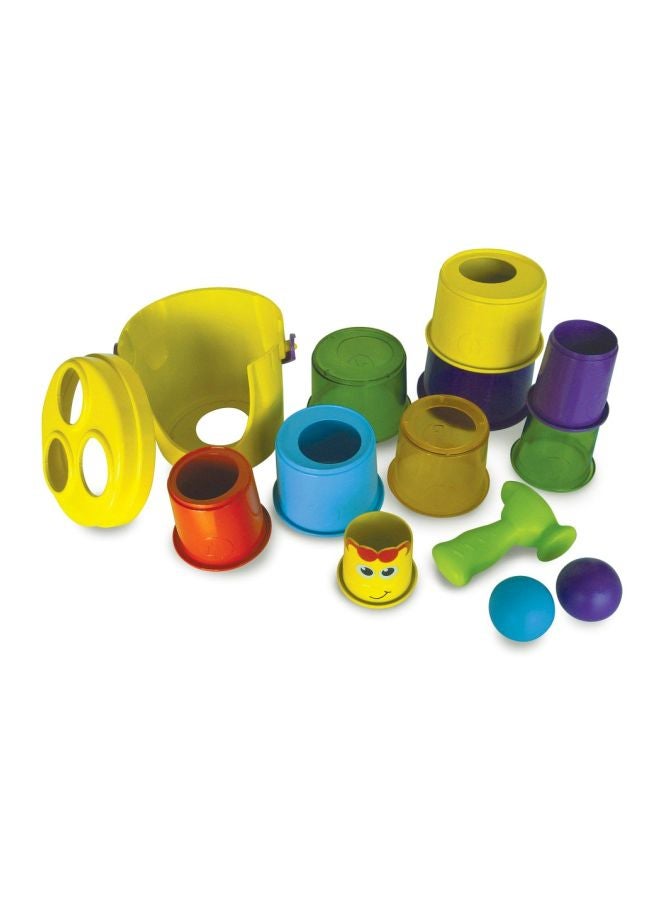 Colourful Giraffe Giant Stack And Drop Toy 32inch