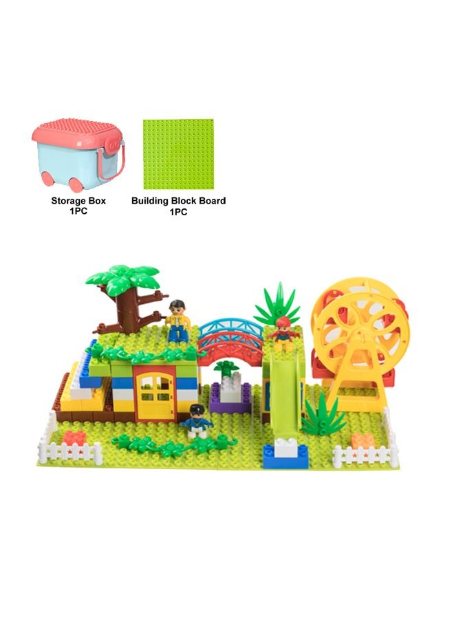 Kids Intelligent Toys Assemble Building Blocks Dream Park Theme