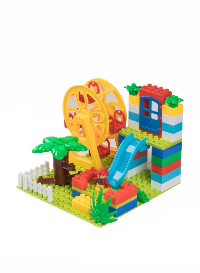 Kids Intelligent Toys Assemble Building Blocks Dream Park Theme