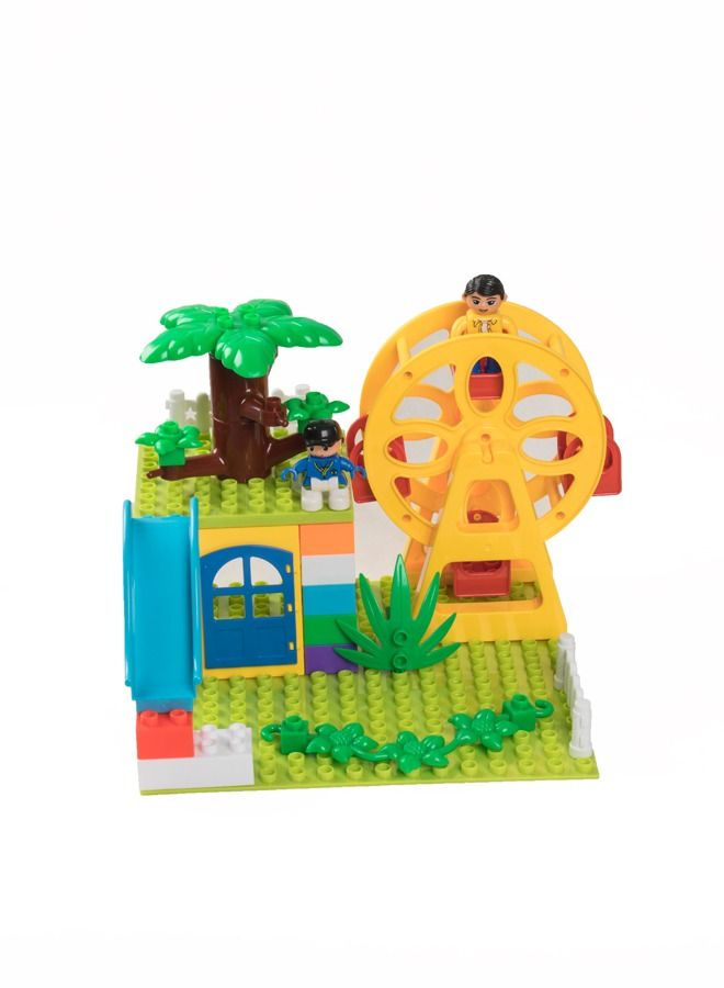 Kids Intelligent Toys Assemble Building Blocks Dream Park Theme