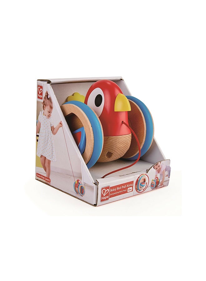 Baby Bird Pull Along 13.1 x 12.1 x 12.6cm