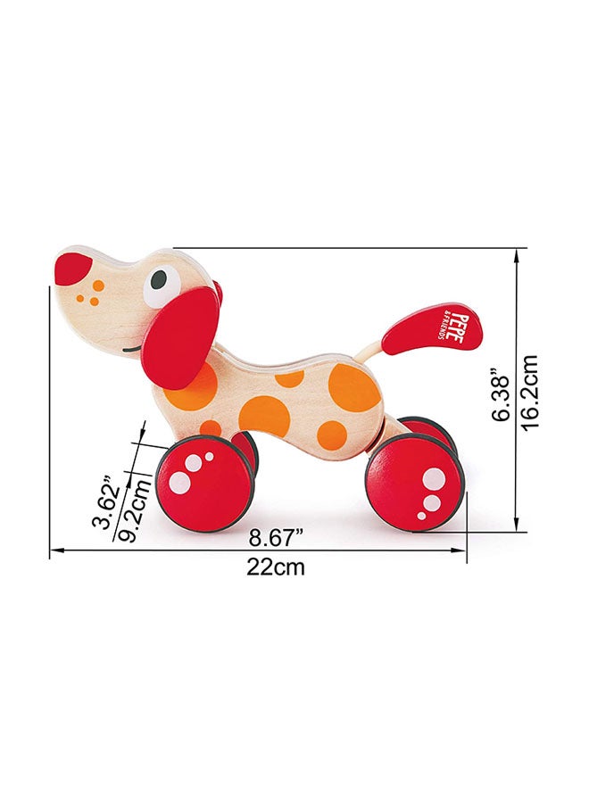 Peppe Pull Along Puppy