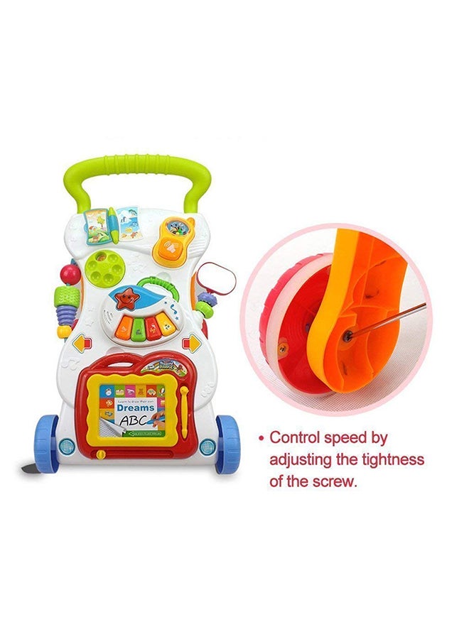 Baby Walker For Your Little One First Steps With Adjustable Screw For Adjusting Speed